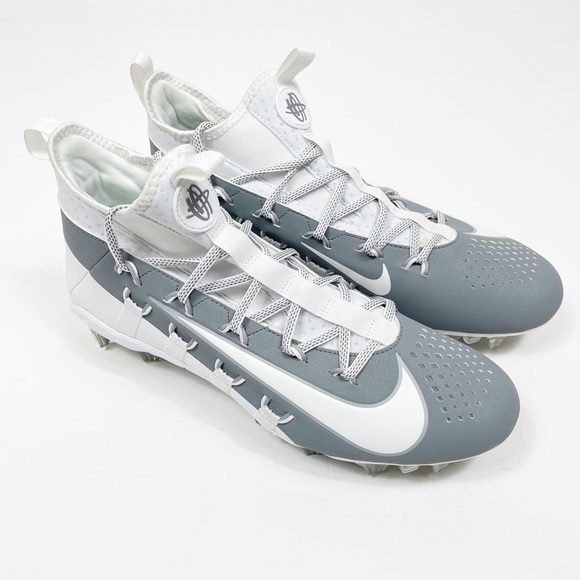 Nike Other - Nike Huarache 6 Elite White Wolf Grey Lacrosse Cleats 13